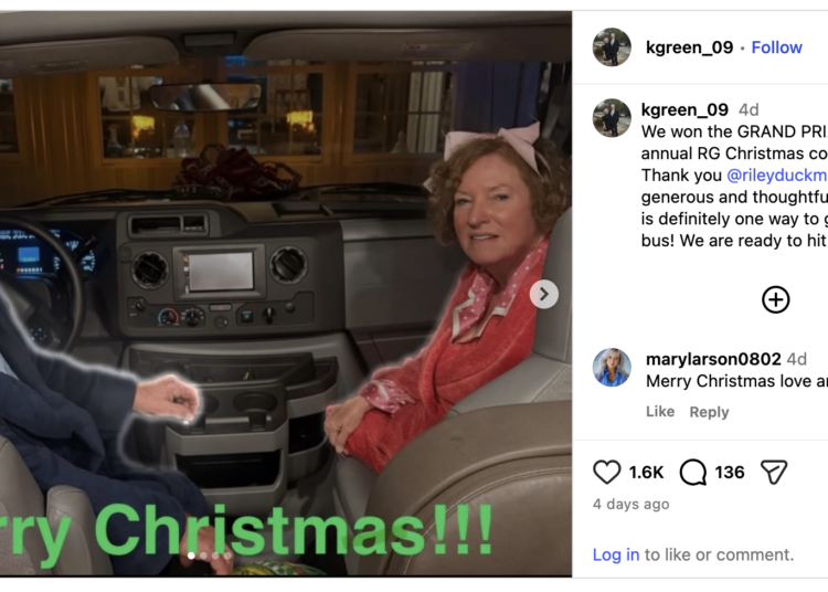 Country Music’s Riley Green Gifts his Parents a New RV