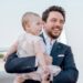 Crown Prince Hussein, Princess Rajwa, and Baby Iman in New Year family portrait.
