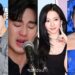 From left, actor Lee Yi-kyung, actor Kim Soo-hyun, aespa's Karina and comedian Park Na-rae / Xportsnews
