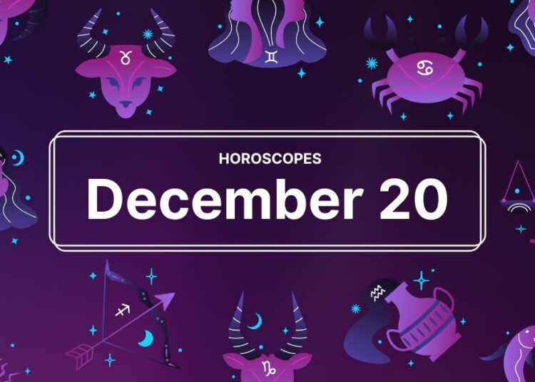 Daily Horoscope for Saturday, December 20