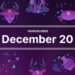 Daily Horoscope for Saturday, December 20
