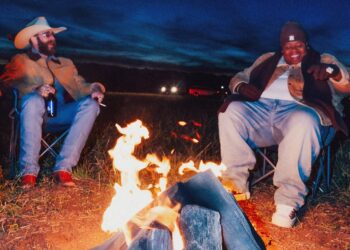 Post Malone and BigXThaPlug at campfire
