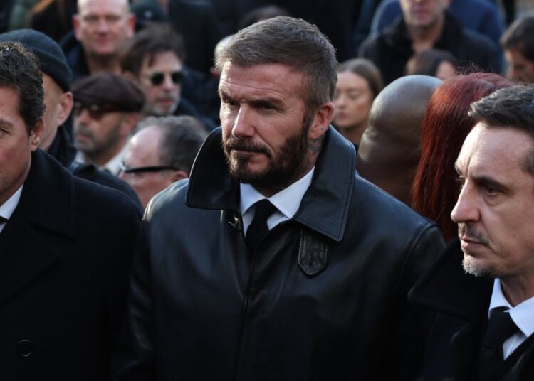 David Beckham Attends Mani Funeral Amid Beckham Family Drama