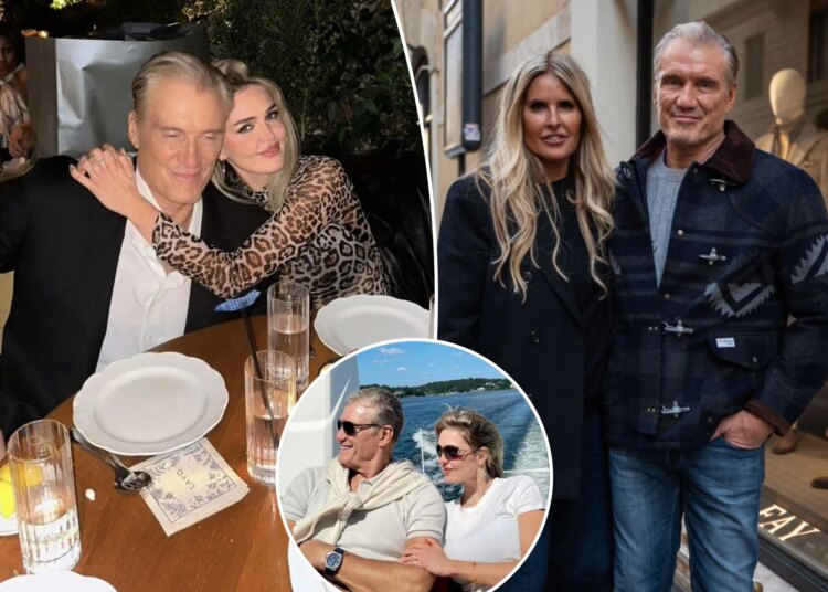 Dolph Lundgren doesnt care about 39 year age gap with wife Emma Krokdal
