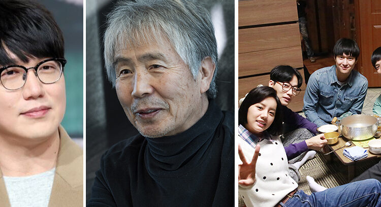 From left: Singers Sung Si-kyung and Choi Baek-ho, and cast members of tvN's television drama series “Reply 1988″ (2015-16) [NEWS1, JOONGANG ILBO, TVN]