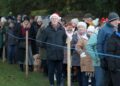 Fans gather at Sandringham to meet the Royal Family at Christmas service | UK News