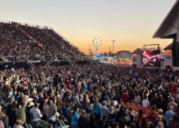 Each year, over 600,000 visitors enjoy the Festival's headline entertainment, youth livestock shows, exhibits of commerce and, of course, its strawberry shortcake. (Florida Strawberry Festival)