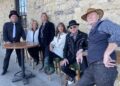The Bohemian Highway band features, from left, Dan Ransford, Jane...