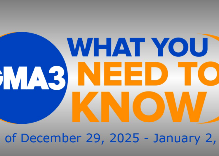 GMA3 Guests Patti LaBelle, Kennedy Ryan December 29-January 2