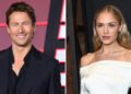 Glen Powell and Michelle Randolph Match in White During Rare Outing