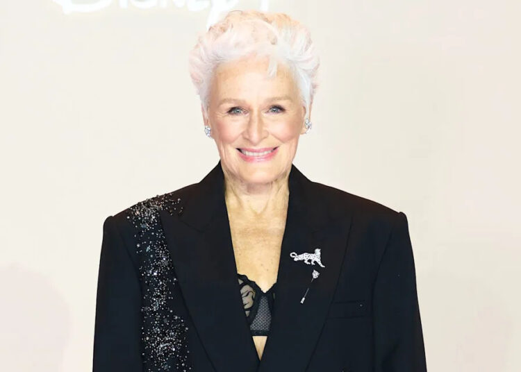 Edward Berthelot/WireImage Glenn Close attends the 'All's Fair' premiere on October 21 in Paris