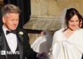 Gordon Ramsay's daughter Holly weds Olympian Adam Peaty