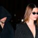 Hailey Bieber Wears Long Tuxedo Coat on Lunch Date With Justin Bieber