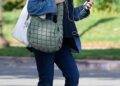 A Hollywood actress who has worked in the industry for around four decades was spotted enjoying a rare outing in Los Angeles earlier this week - can you guess who it is?