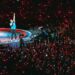 Coldplay vocalist Chris Martin performs during the band’s concert at the Kai Tak Stadium on April 9, 2025. Photo: Harvey Kong