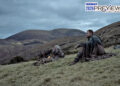 Aidan Monaghan Hugh Jackman and Bill Skarsgård in 'The Death of Robin Hood'