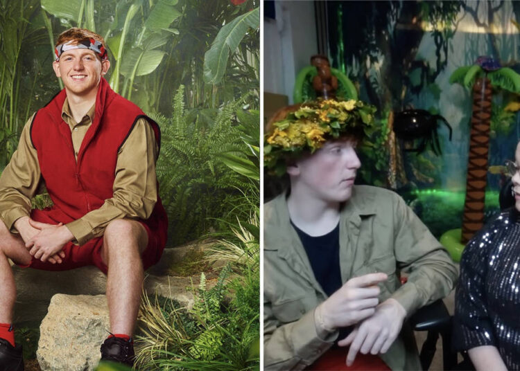 I'm A Celeb's Angry Ginge confesses secret crush on "beautiful" campmate