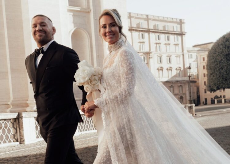 Inside Conor McGregor and Dee Devlin's Vatican Wedding: Photos