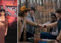 L-Linnea Berthelsen, who plays Kali, R-A scene from Stranger Things season 5