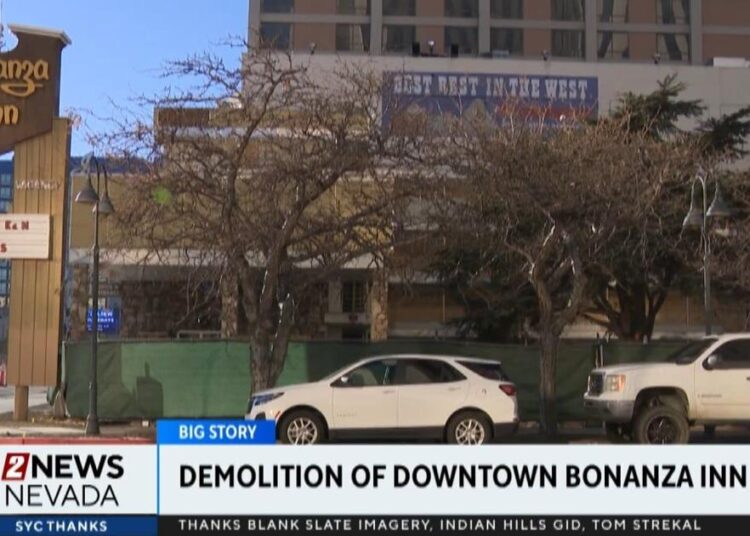 Jacobs Entertainment to file for demolition of Bonanza Inn in downtown Reno | News