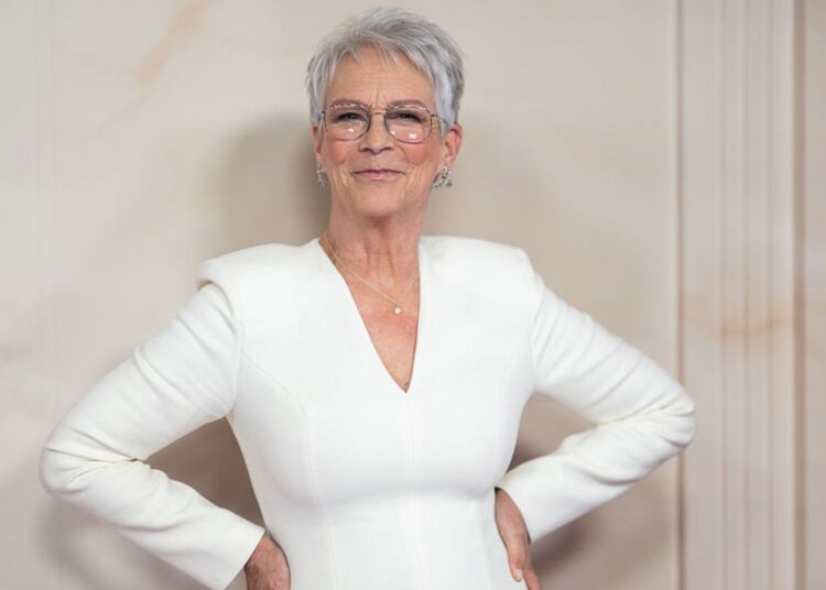Jamie Lee Curtis attends the "Ella McCay" UK Special Screening at Picturehouse Central