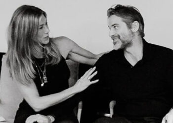 Jim Curtis/Instagram Jennifer Aniston and Jim Curtis