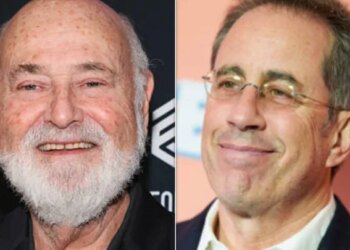 Jerry Seinfeld, right, credited Rob Reiner with saving "Seinfeld."