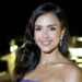 Jessica Alba in a purple dress