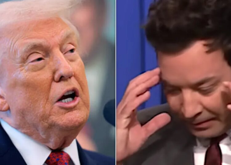 Jimmy Fallon Spots Donald Trump’s ‘Weird’ Way Of Invoking Jesus For Christmas