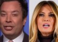 Jimmy Fallon’s Crack About Melania Trump's Christmas Decorations Draws Gasps