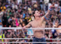 WWE star John Cena, who is in the midst of his farewell tour, which included his heel turn.