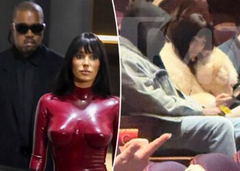 Kanye West and Bianca Censori have Christmas Eve date night