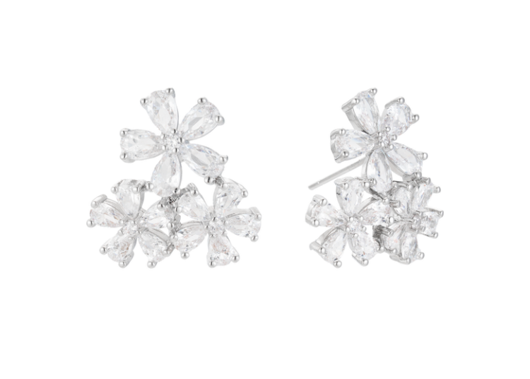 Daisy Crystal Studs