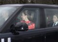 royal family christmas lunch at buckingham palace featuring: william, prince of wales and catherine, princess of wales with prince george where: london, united kingdom when: 16 dec 2025 credit: cover images **not available for hello magazine**