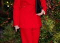 Kate Winslet attends the 'Together At Christmas' Carol Service at Westminster Abbey on December 05, 2025 in London, England.