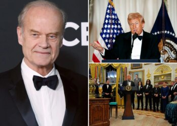 Kelsey Grammer calls Trump 'one of the greatest presidents we've ever had'