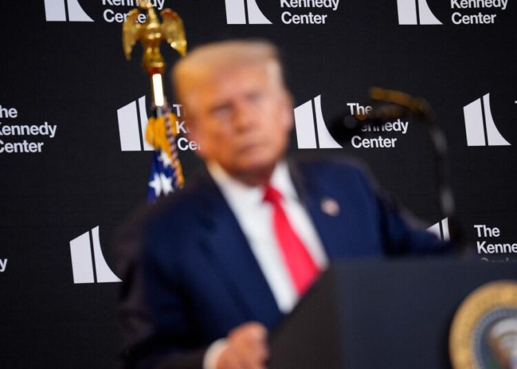 Kennedy Center board votes to rename venue Trump-Kennedy Center