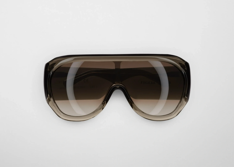 Bombé Sunglasses in Fume Acetate
