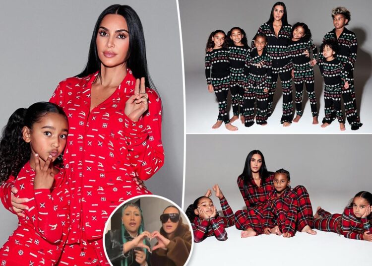 Kim Kardashian's daughter North West skips family holiday shoot
