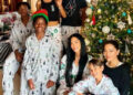 Kimora Lee Simmons/Instagram Kimora Lee Simmons with kids Jayden, Gary, Aoki, Kenzo and Wolfe
