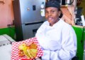 Tanisha Higgins serves up potato scones on a Scottish breakfast at her cafe in Kingston, Jamaica