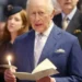 PA Media King Charles at an Advent service at Westminster Abbey