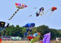 Kite festival with IT & other employees at Hitech City’s Tummidikunta, film celebrities at Kukatpally Nallacheruvu lake from January 11