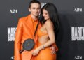 Kylie Jenner, Timothee Chalamet coordinate at 'Marty Supreme' premiere