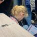 Pictured: Lady Louise Windsor sat cross-legged on the 10.30am train, sipping a cup of PG Tips while working on an essay