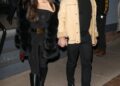 aspen, co jeff bezos and lauren sanchez walk hand in hand after a dinner outing in aspen. sanchez stuns in a sheer ensemble layered with a luxe black fur coat while bezos keeps it classic in a shearling jacket, giving the holiday getaway a romantic glow. pictured: jeff bezos, lauren sanchez backgrid usa 23 december 2025 usa: +1 310 798 9111 / usasales@backgrid.com uk: +44 208 344 2007 / uksales@backgrid.com *uk clients pictures containing children please pixelate face prior to publication*