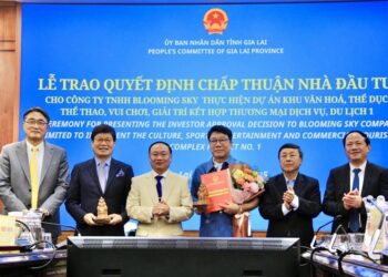 Lee Soo-man's Blooming Sky to build Gia Lai culture, sport, and entertainment complex