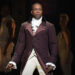 Theo Wargo/WireImage Leslie Odom Jr. performs on stage during a 'Hamilton' performance at the 58th Grammy Awards in 2016