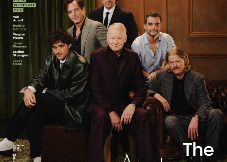 December 11, 2025 cover of The Envelope featuring the Oscar actors roundtable
