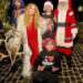 Mariah Carey/Instagram  Mariah Carey shares photo with Santa Claus and twins Moroccan and Monroe